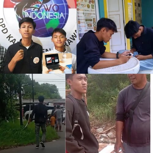 Belajar Desain Dan Jurnalistik Di. IWO INDONESIA DPD Karawang: Tidak Ada Kata Terlambat Untuk Bisa.